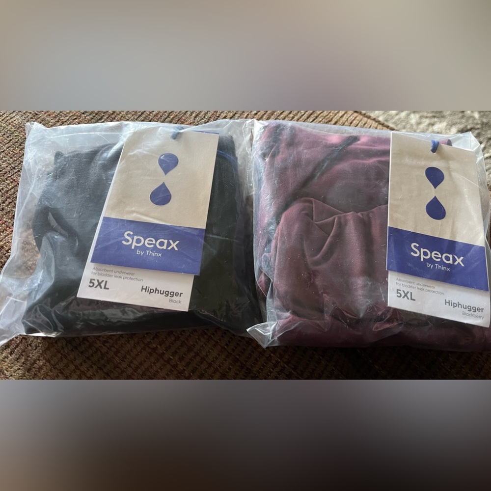 Speax by Thinx period underwear size 5x new in package